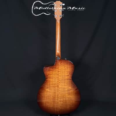 Taylor - 2018 224ce-K DLX - Hawaiian Koa - Acoustic/Electric Guitar - w/Case USED image 5