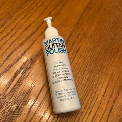 Rare Vintage Martin Guitar Polish - 1970s -1980s - Made in USA - 6oz image 2
