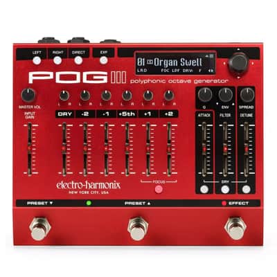 Electro-Harmonix POG3 Polyphonic Octave Generator Pedal image 1