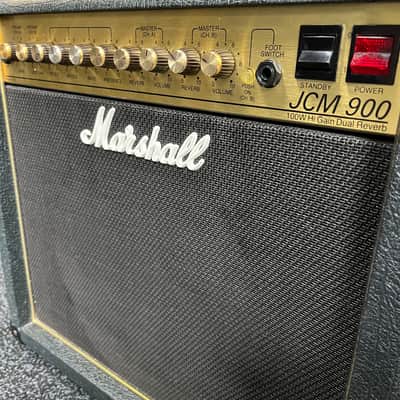 Marshall JCM 900 Model 4101 100-Watt Hi Gain Dual Reverb 1x12 Combo 1990 image 3