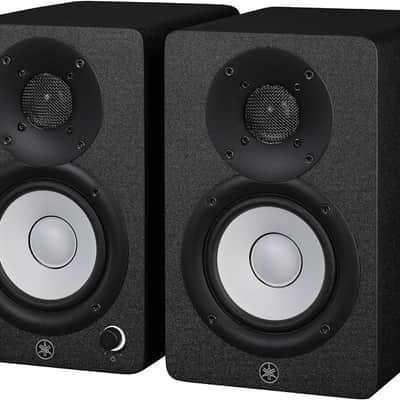 Yamaha HS4 Pair Pair of 4.5 inch Powered Studio Monitors - Black image 1