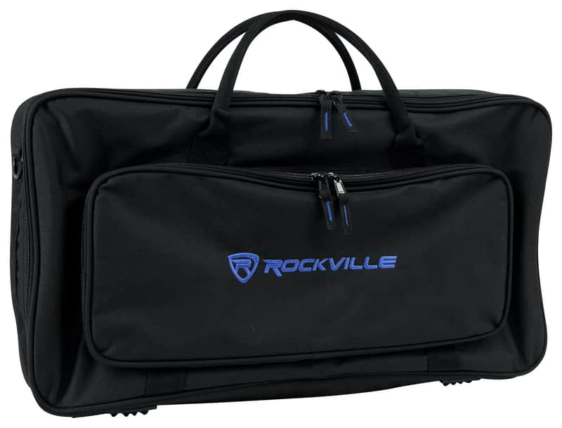 Rockville Heavy Duty Rugged Gig Bag DJ Case Fits Roland DJ-202 image 1