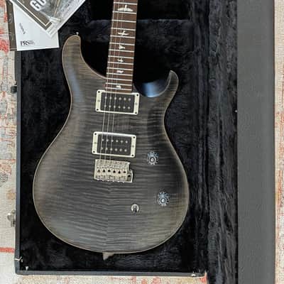 Mint! Limited Edition 2017 PRS CE 24 - Nitro Satin Gray Black Smokewrap W/ Hardshell Case image 4