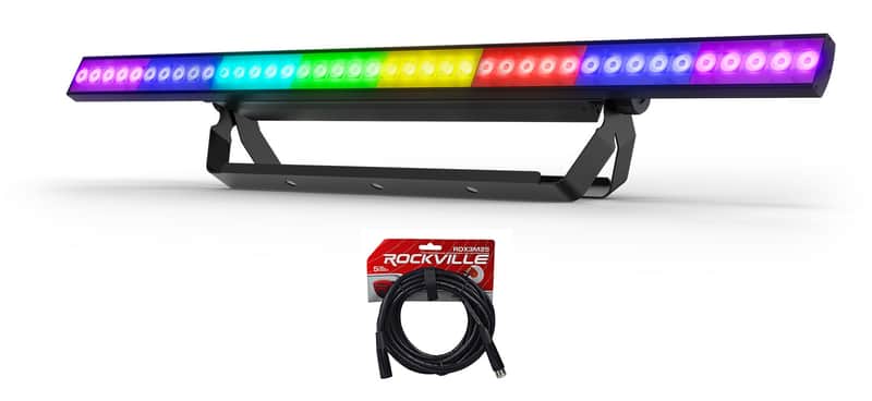 Chauvet DJ COLORSTRIP PIX ILS LED Light Bar Strip w/ Eye-Candy FX+DMX Cable image 1