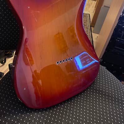 Fender '90s Telecaster Deluxe Foto Flame MIJ 1996 - 3-Color Transparent image 4