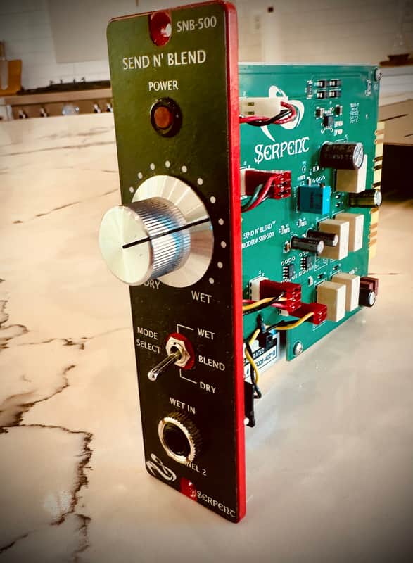 SERPENT AUDIO SEND N' BLEND - 500 SERIES MIX / BLEND MODULE image 1