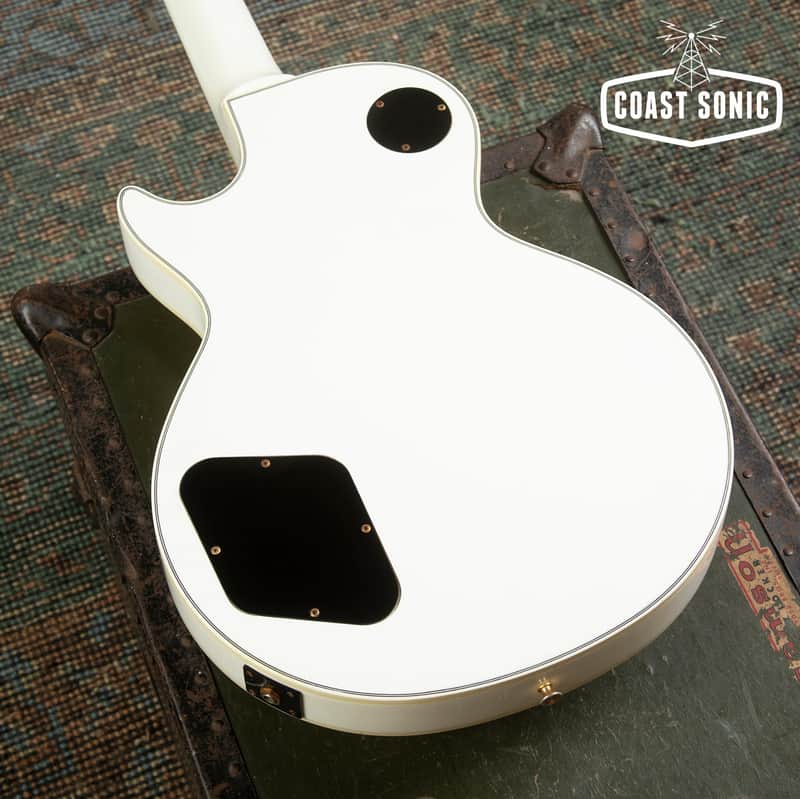1990 Greco EGW-700 Les Paul Custom Made in Japan Alpine White