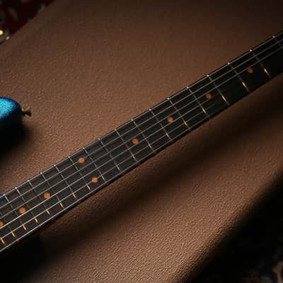 Fender USA Custom Shop 62 Flamethrower Stratocaster Relic Blue Sparkle image 12