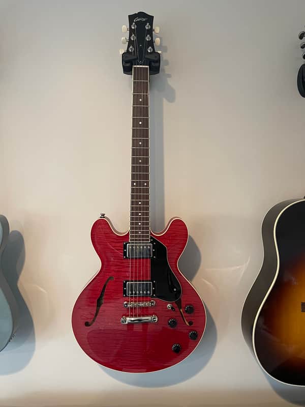 Collings I-35 LC Semi-Hollow Electric Guitar 2019 Cherry Red image 1