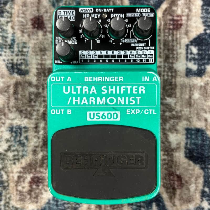 Behringer US600 Ultra Shifter/Harmonist Pedal - $79.99 (75% Off MSRP)