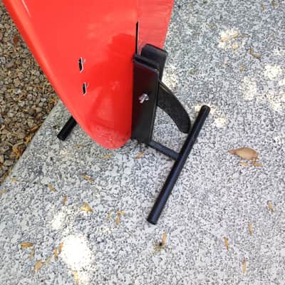 Fender Surfboard Instrument Display Stand 2005 Red/White image 6