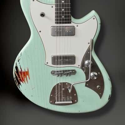 Novo Serus J Custom in Surf Green over Sunburst (Authorized Dealer) image 3