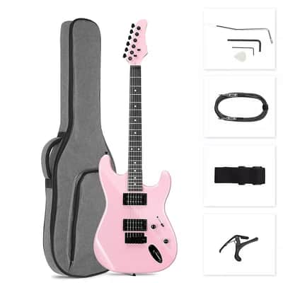 39in KST Electric Guitar HSH Pickups School Band Basswood With Gig Bag image 1