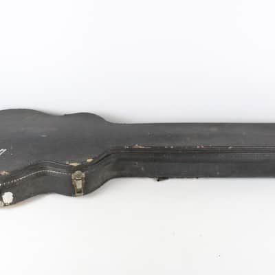 1973 Vintage Gibson L6-S/Marauder/S-1 Original Hard-shell Case Burgundy plush Interior 1970s USA image 9