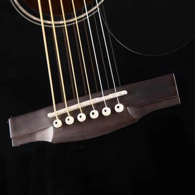 Jasmine by Takamine JD93CE-BLK Black Dreadnought Acoustic-Electric Guitar w/CASE image 20