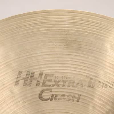 Sabian 16" HH Extra Thin Crash Cymbal image 6