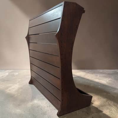 20U / 168hp Eurorack case MARIZILLA • Dark Oak • Unpowered image 7
