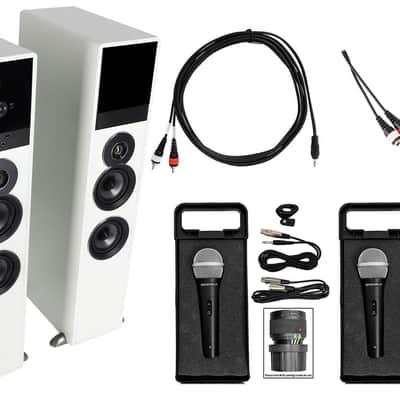 Rockville All-in-one Bluetooth Home Theater/Karaoke Machine System+Microphones image 1