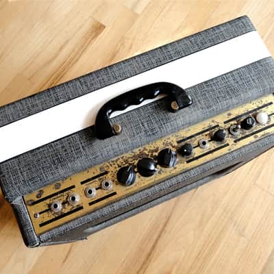 1959 Supro 1624T Dual Tone Vintage Valco USA 1x12 Tube Amplifier Rola Jimmy Page image 5