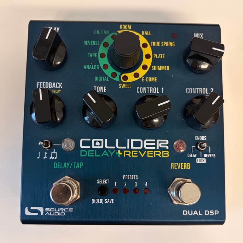 Source Audio SA263 Collider Delay + Reverb 2010s - Blue image 1