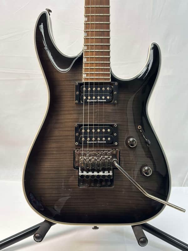ESP LTD MH-401 B FM Electric Guitar 2015 - 2017 - See Thru Black Sunburst image 1