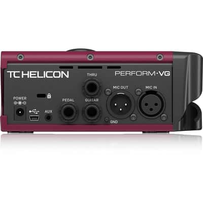 TC Helicon Vocal Effects Processor, Burgundy image 5
