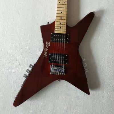 Neck Thru 4 String Short Scale Bass / 6 String Lead 2 Side Busuyi Guitar 2019 image 1