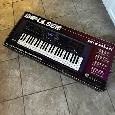 Novation Impulse 49 MIDI Keyboard Controller Gray image 2