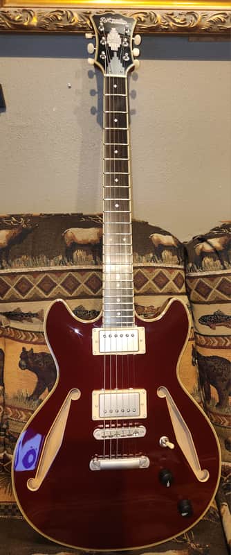 D'ANGELICO MINI DC BRAND NEW High Gloss WINE FINISh image 1