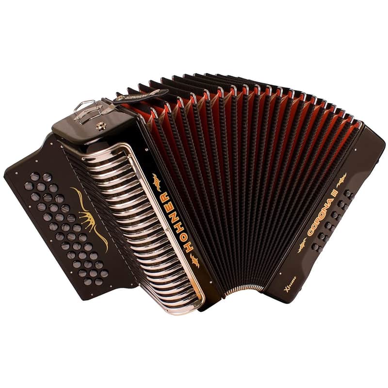 Hohner Corona II Xtreme Diatonic Accordion (F/Bb/Eb) image 1