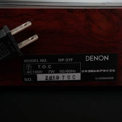 Denon DP-37F 80's Automatic Vintage Direct Drive Turntable Vinyl Record - 100V image 11