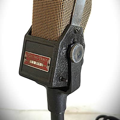 Rare Vintage 1930's Electro Voice V1 Ribbon Microphone, w/stand & cable-restored image 9