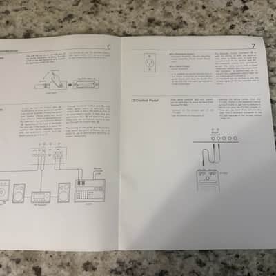 Roland GR-700 guitar synthesizer owners manual synth 80s image 3