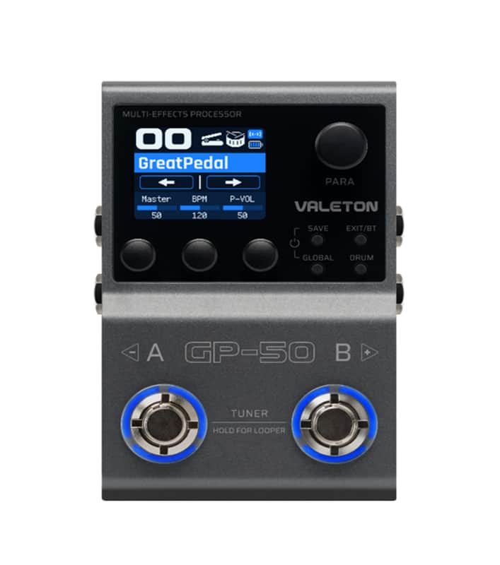Valeton GP-50 Next Generation Compact Multi Effects Processor SnapTone & IR Loader image 1