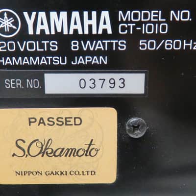 YAMAHA TUNER CT-1010 STEREO FULLY RECAPPED PRO SERVICED + LED's A+ image 11