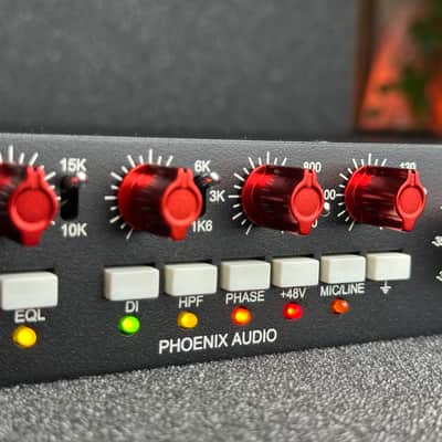 Phoenix Audio DRS-Q4 Mk2 2-Channel Mic Preamp with 4-band Gyrator EQ - Excellent image 7