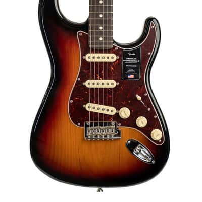Fender American Professional II Stratocaster, Rosewood Fingerboard, 3-Color Sunburst image 2