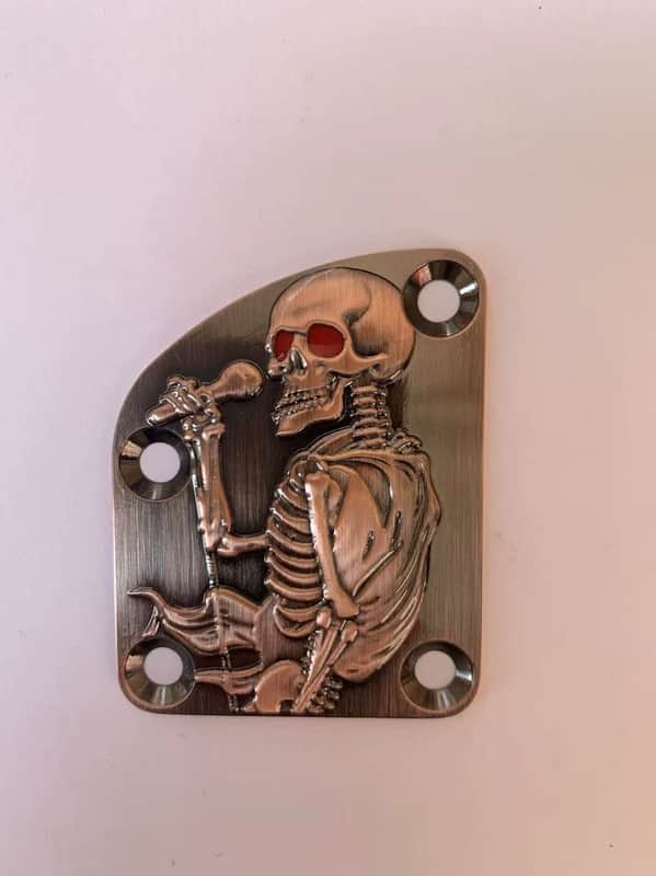 Vintage Neck Plate Luxury Art Collection - Neck Joint Plate w/ Screws image 1