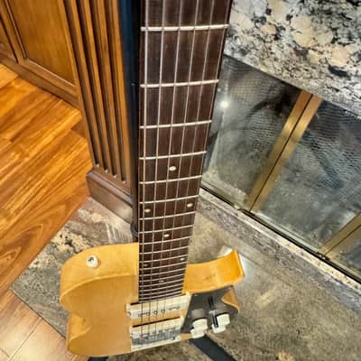 1960 Carvin SGB-3 Solid Body Electric Guitar - Natural Finish (w/HSC) image 11