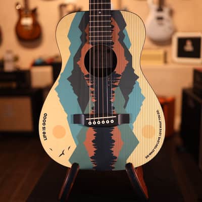 Martin LX1 Little Martin Acoustic Guitar - "Life is Good" 7175 image 3