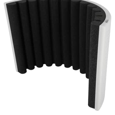 Se Electronics RF-X WB Acoustic Treatment Filter Isolation Shield in White/Black image 5