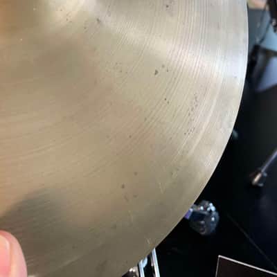 Vintage 50s UFIP 12" FX Splash Cymbal Made in Italy (Bg2) image 2