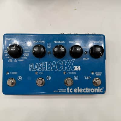 TC Electronic Flashback X4 Delay & Looper True Bypass Guitar Effect Pedal image 1