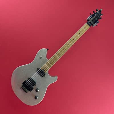 [USED] EVH Wolfgang Standard Electric Guitar, Silver Sparkle (See Description) image 1