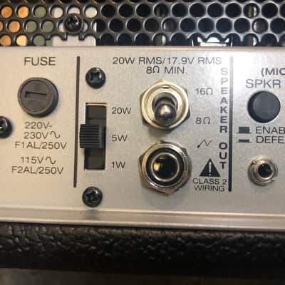 Peavey 6505 MH "Mini Head" 2-Channel 20-Watt Guitar Amp Head 2010s - Black image 6