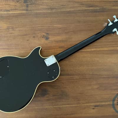 Greco Les Paul Custom Guitar, Black, Made in Japan, 1976, EG480B image 4