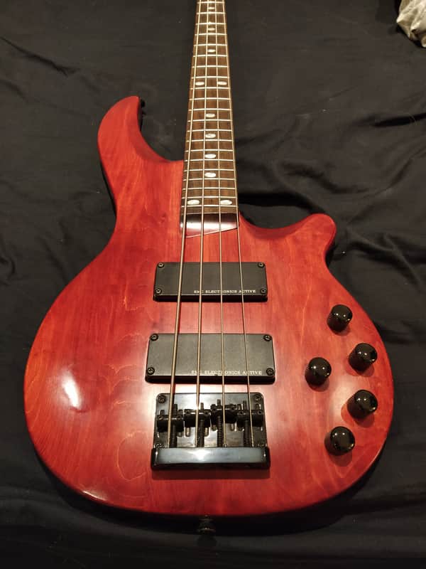 Tanglewood TEB-100 2000s Red stained Wood image 1