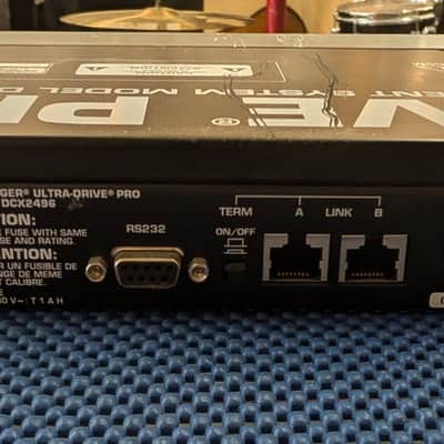 Behringer Ultra-Drive Pro DCX2496 Loudspeaker Management System 2010s - Standard image 3
