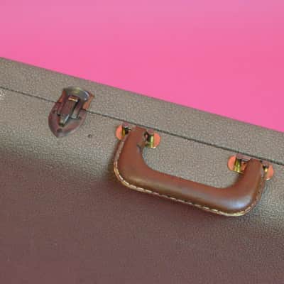 Vintage 1958 1959 Fender Brown Case Jazzmaster Stratocaster Strat Jaguar Tele 60 image 12