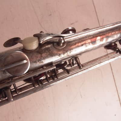 Tenorsaxophon Amati  classic deluxe 60er - silber mit Mundstück & Ersatzteilen image 17